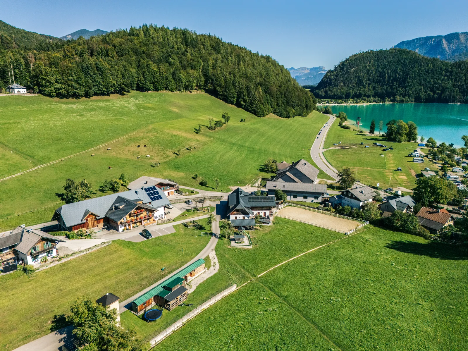 Luftaufnahme Bauernhof